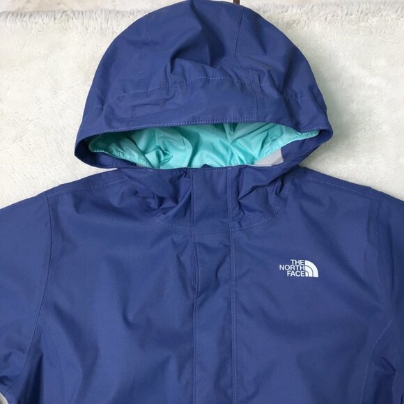 The North Face Girls Windbreaker Hoodie Jacket Purple Size Large (14-16) Outdoor - Picture 5 of 14